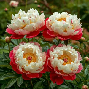 Пион Коралловый Каскад купить по цене от 490р. в интернет-магазине «Посадика» с доставкой почтой в в Москве и по всей России – [изображение №1].